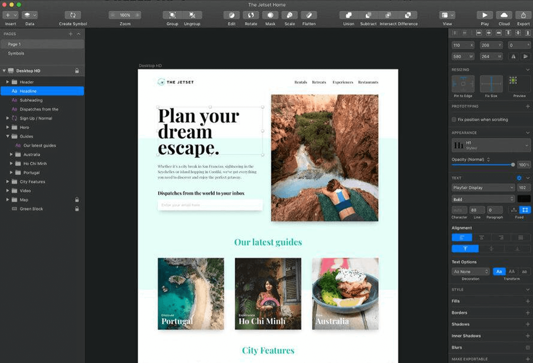 Core Features of Sketch